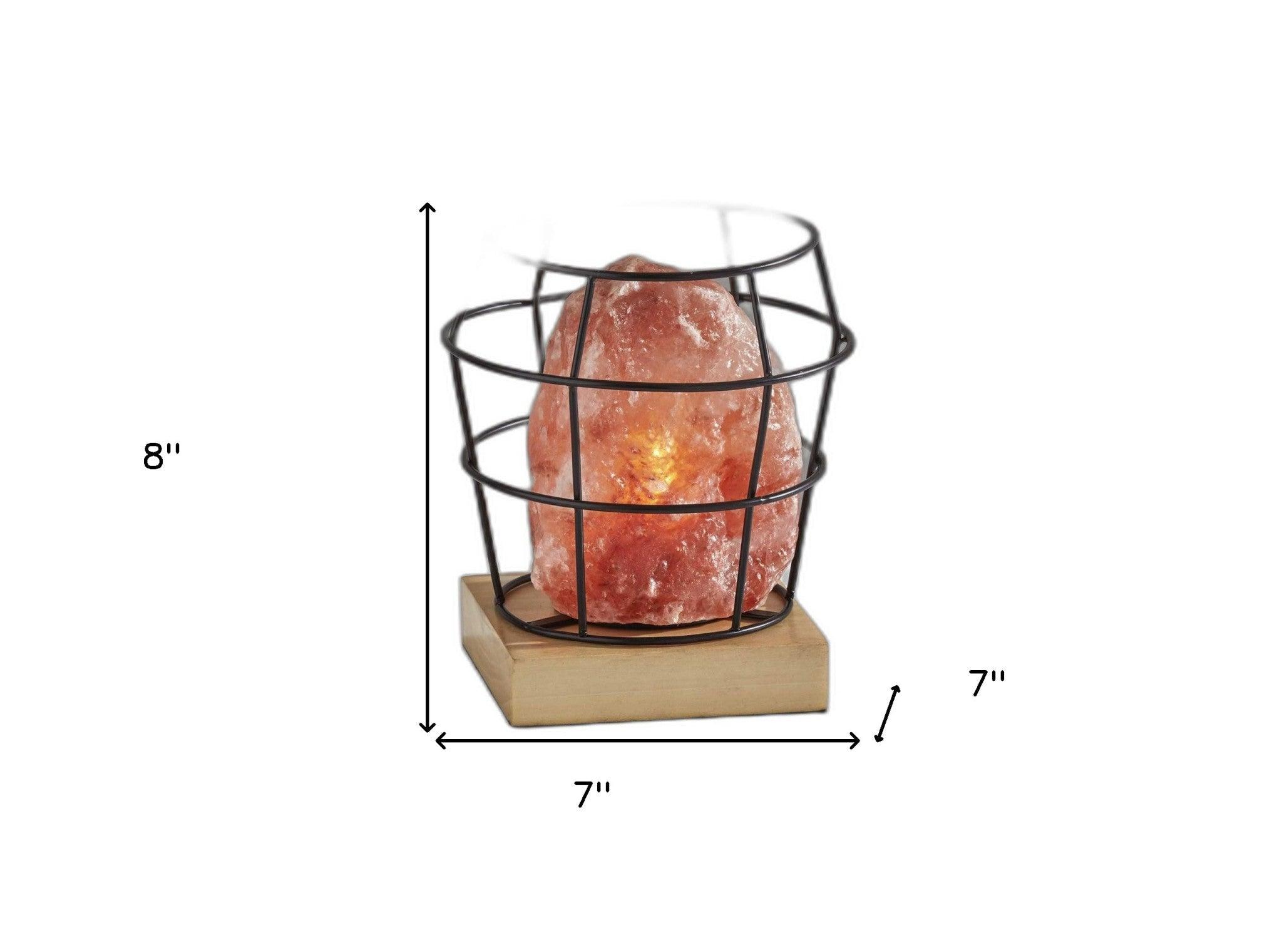 Modern Industrial Himalayan Salt Lamp - Life In Alignment