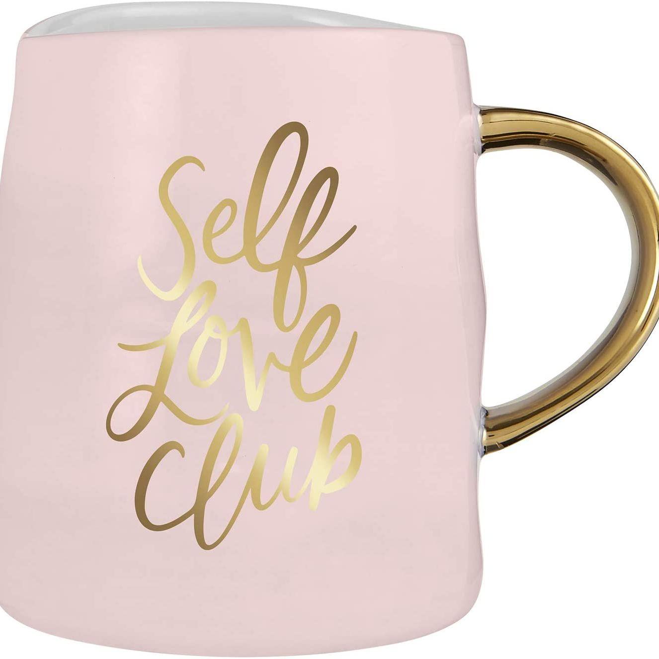 ethically sourced Self Love Club Artisanal Mug and Saucer Set Life In Alignment