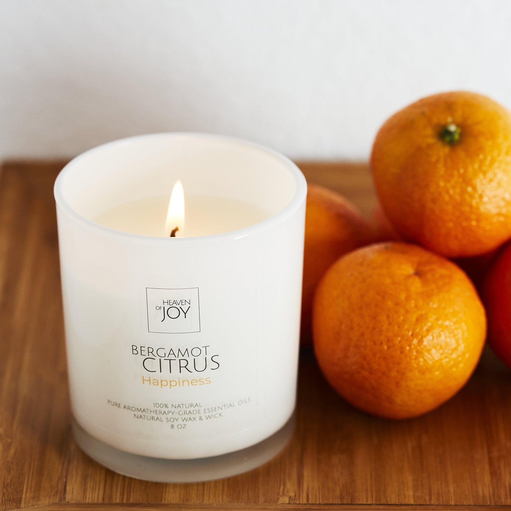 ethically sourced Bergamot Citrus Candle Life In Alignment