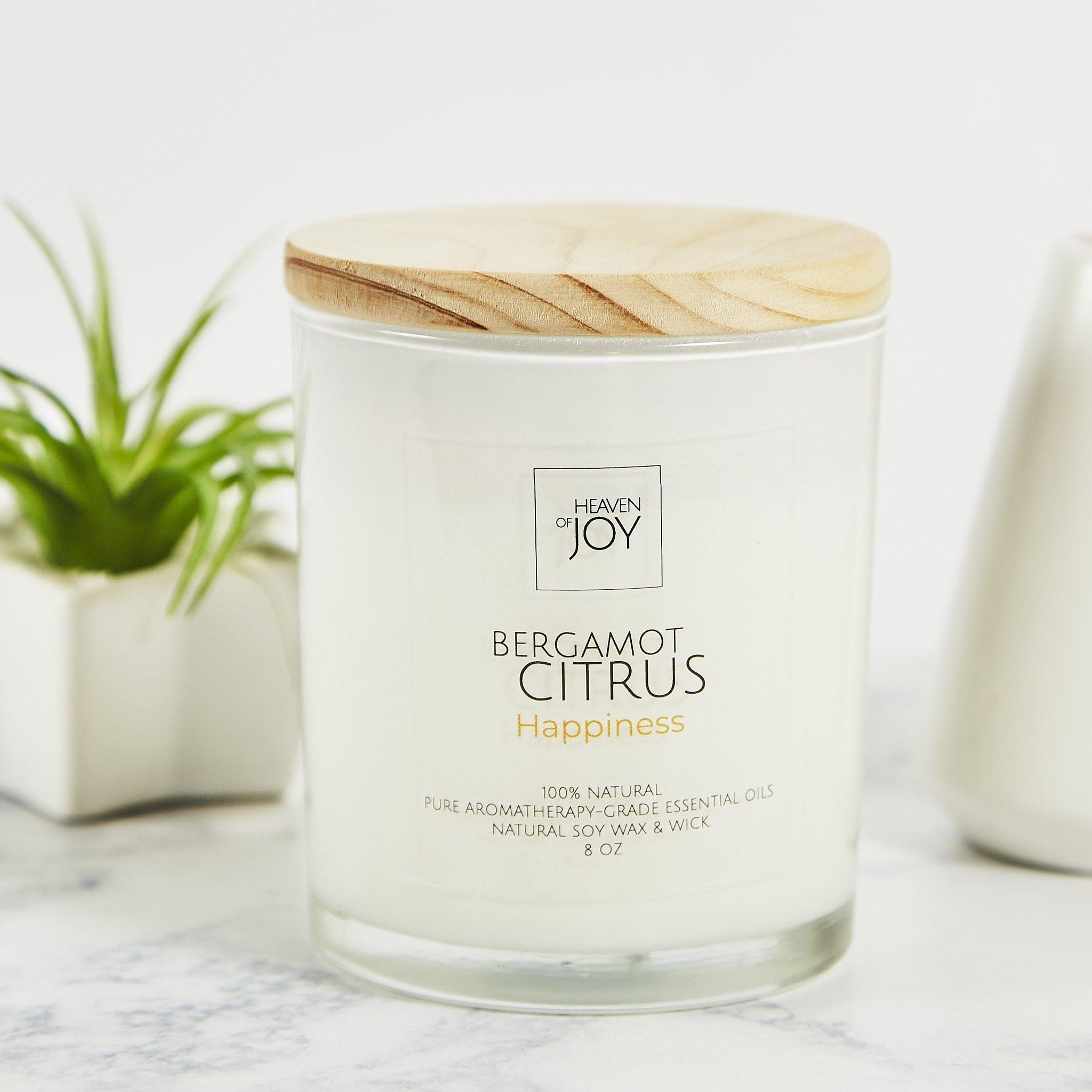 ethically sourced Bergamot Citrus Candle Life In Alignment