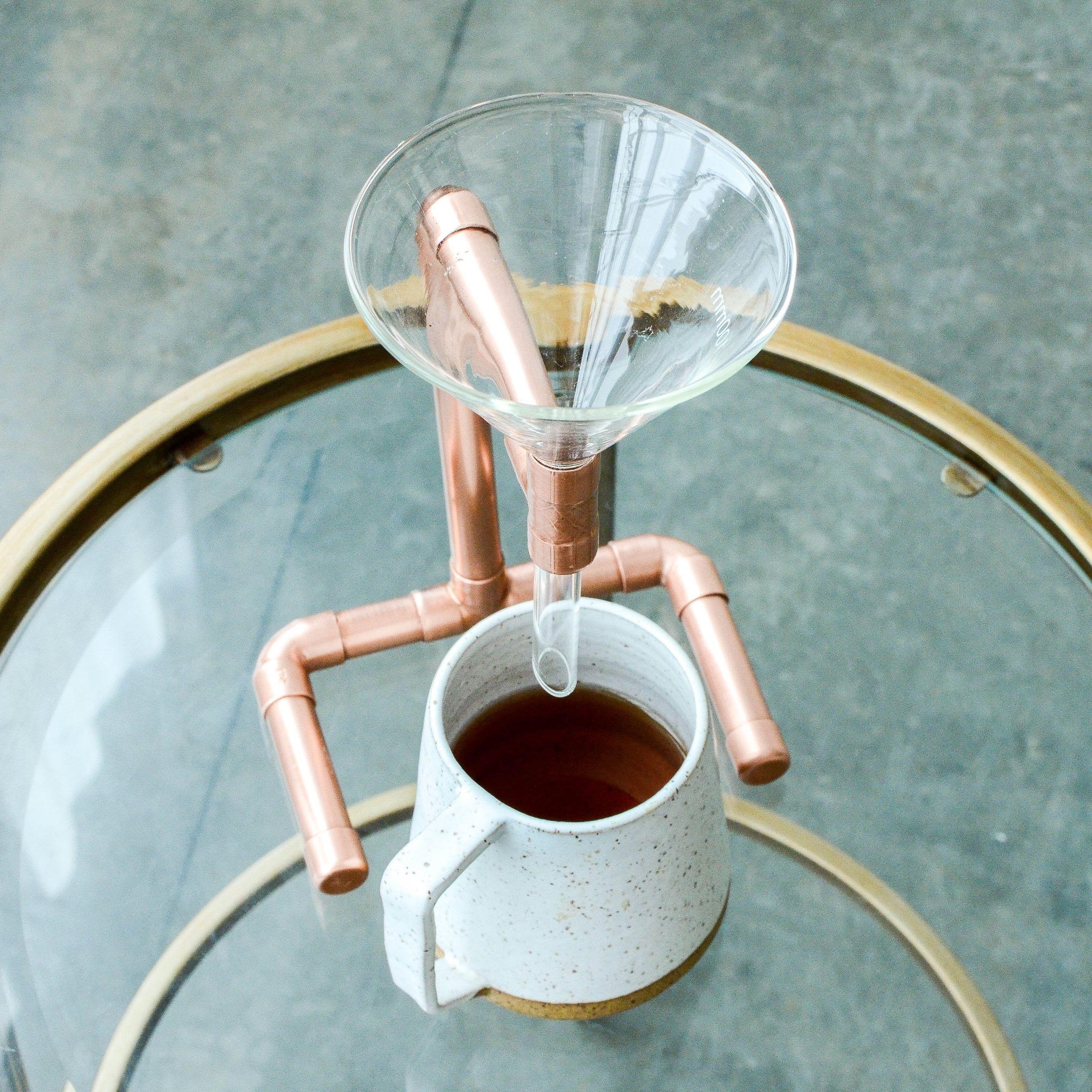 ethically sourced Copper Pour Over Coffee Station Life In Alignment