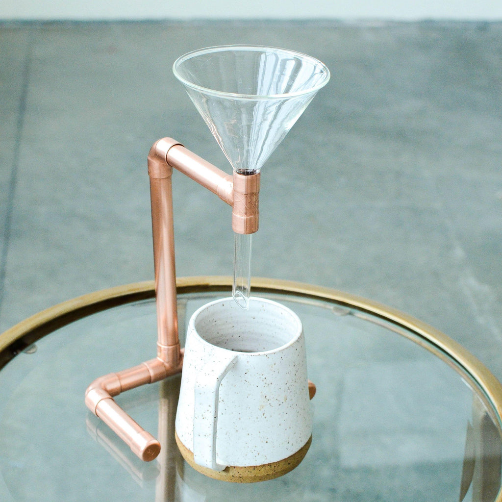 ethically sourced Copper Pour Over Coffee Station Life In Alignment