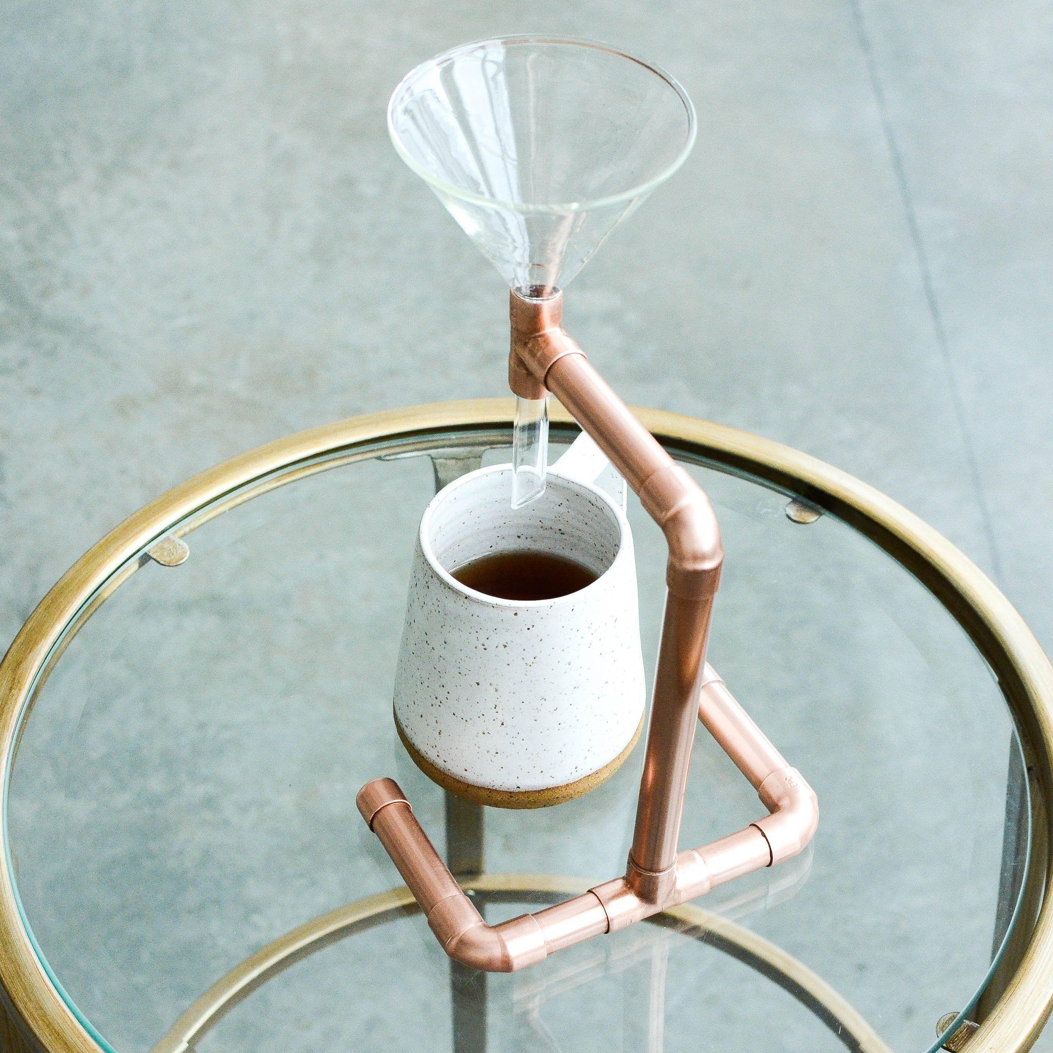 ethically sourced Copper Pour Over Coffee Station Life In Alignment