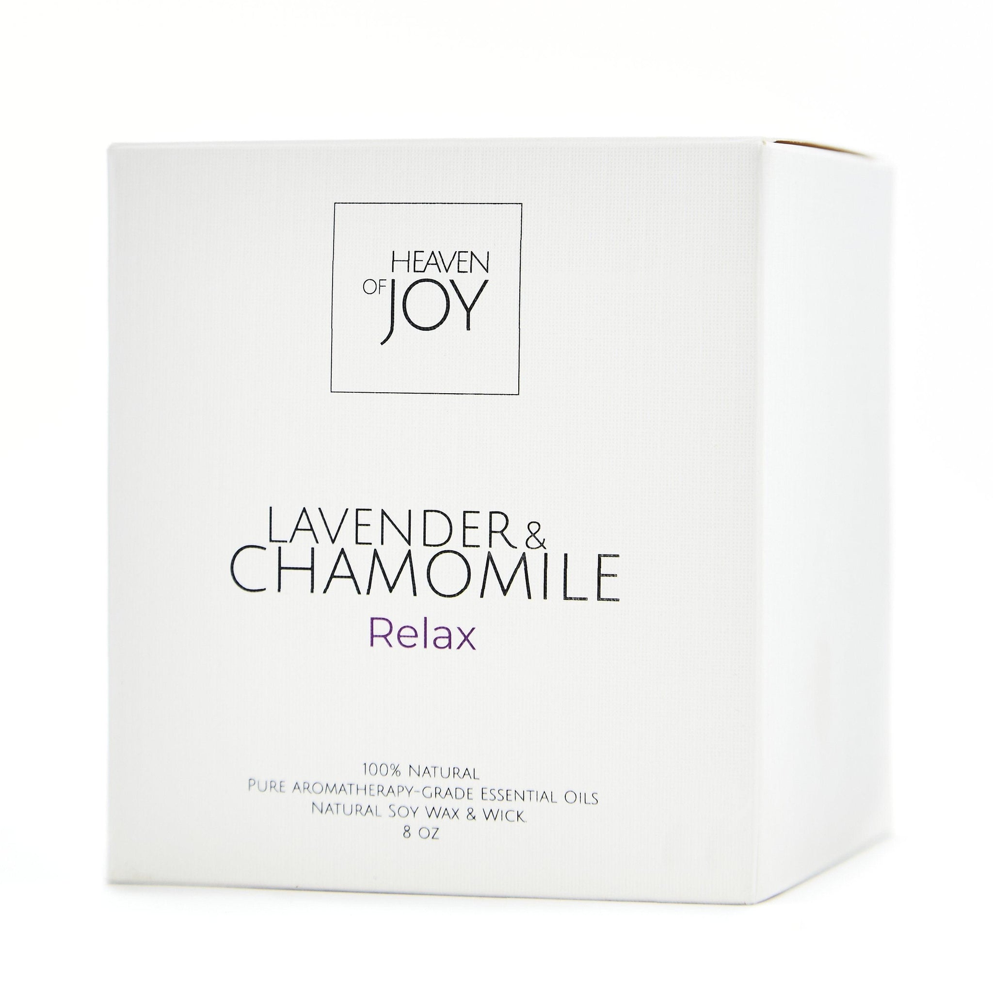 ethically sourced Lavender & Chamomile Candle - 100% Natural Life In Alignment