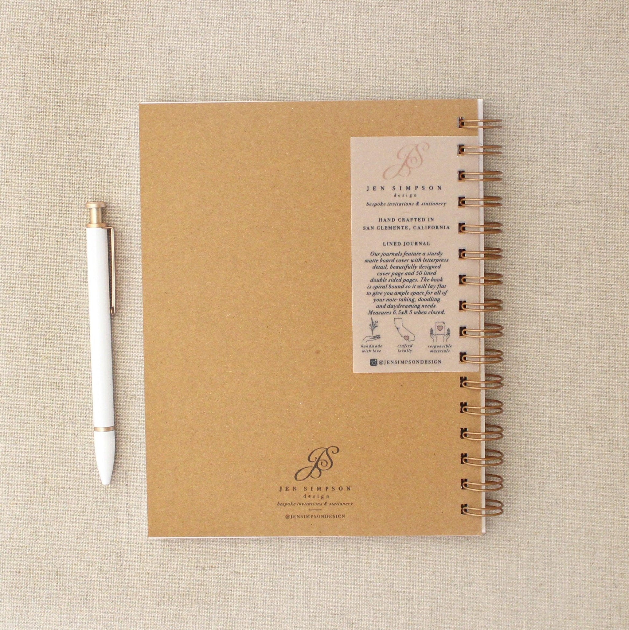 ethically sourced Beautiful Thoughts Journal Life In Alignment