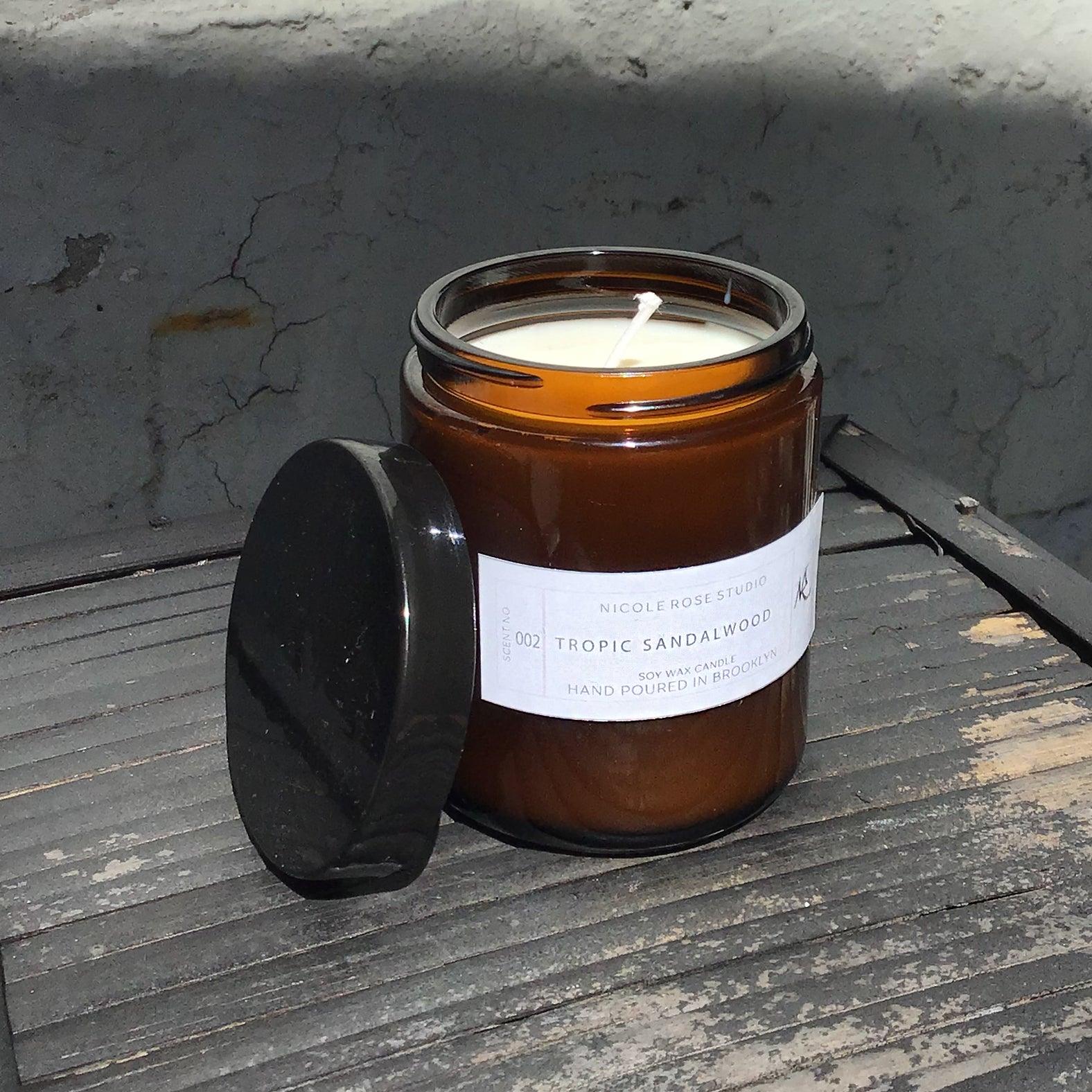 ethically sourced Citrus + Sage Soy Wax Candle Life In Alignment