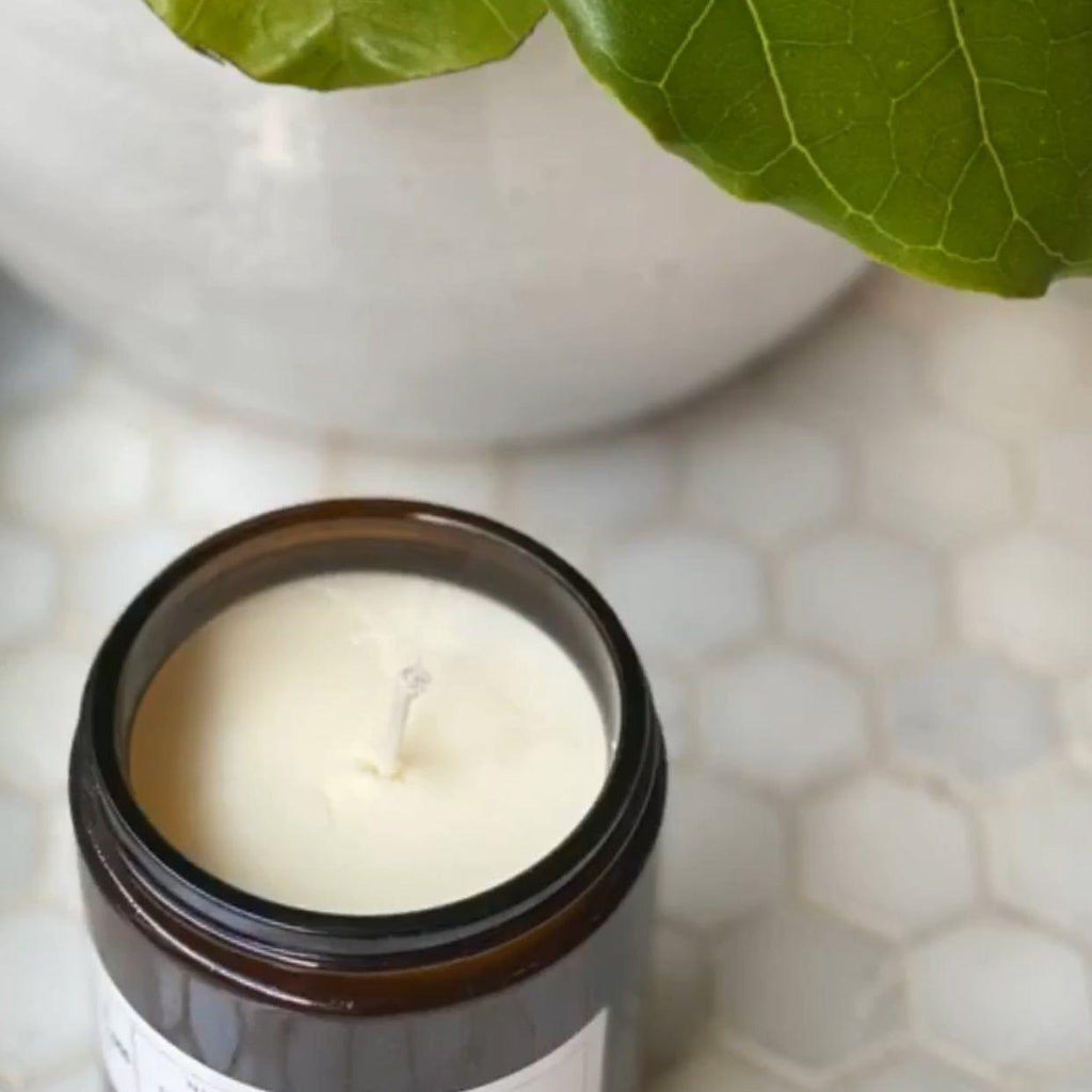 ethically sourced Eucalyptus + Ice Soy Wax Candle Life In Alignment