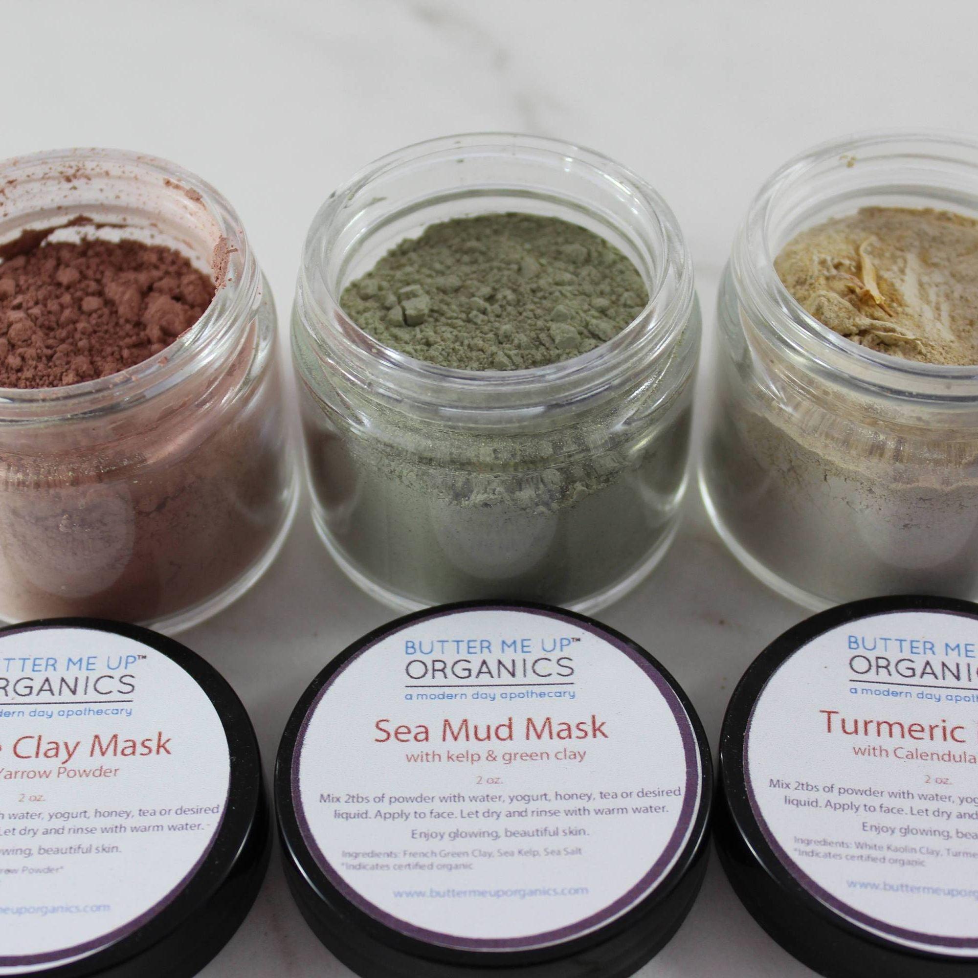 ethically sourced Clay Face Mask Trio Life In Alignment