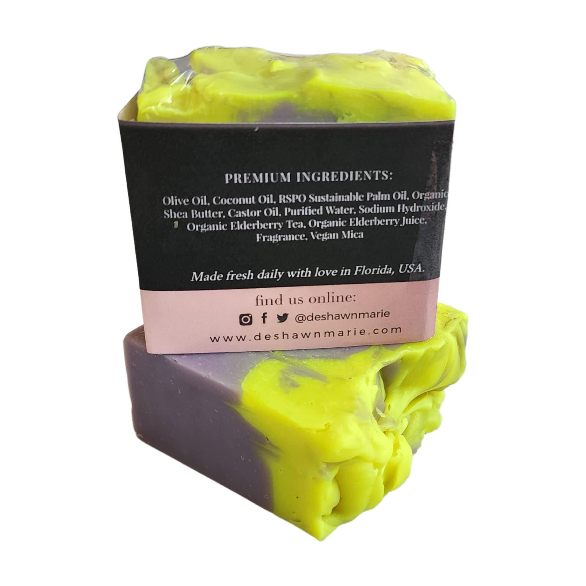 Elderberry Magnolia Soap - Life In Alignment