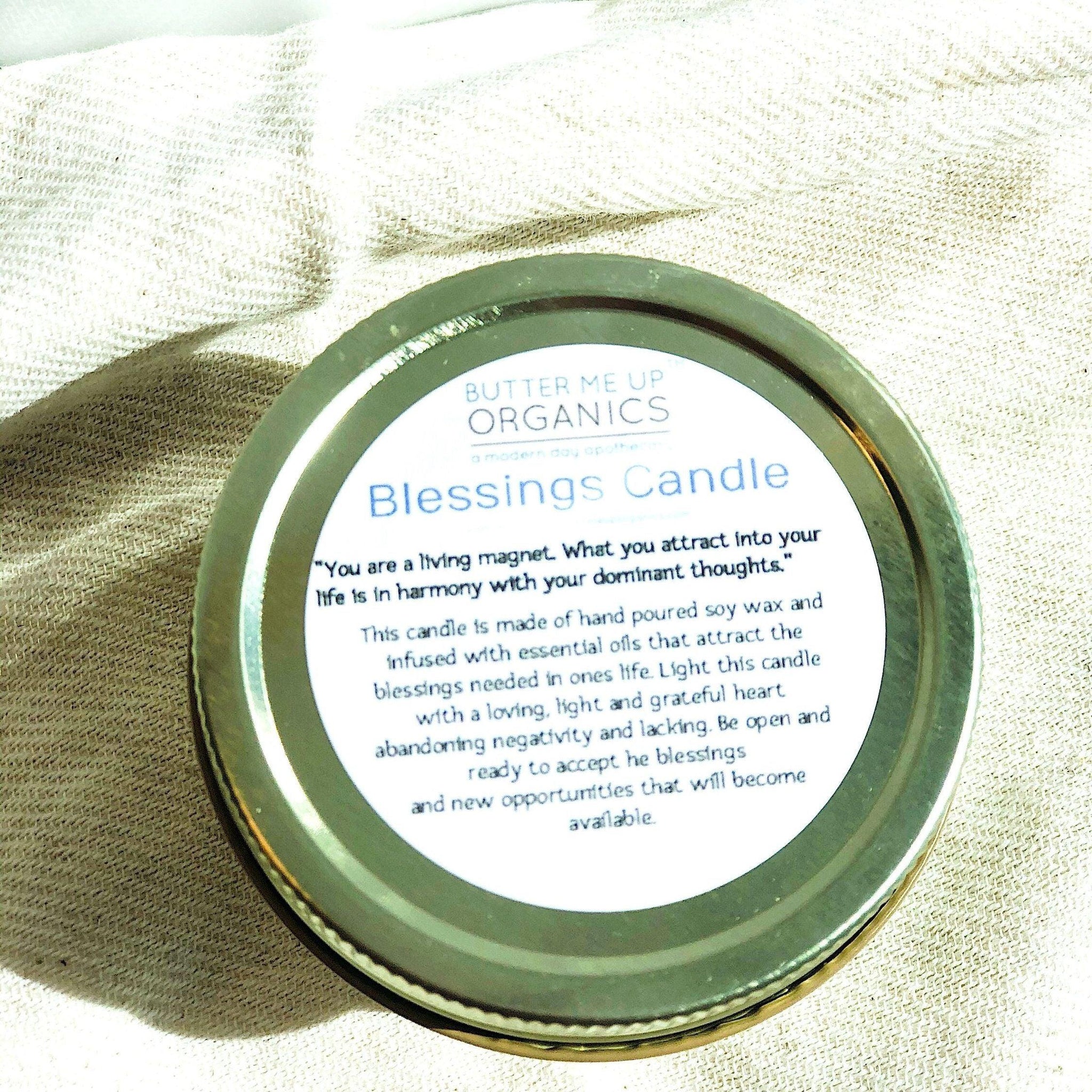 ethically sourced Blessings Intention Candle Life In Alignment