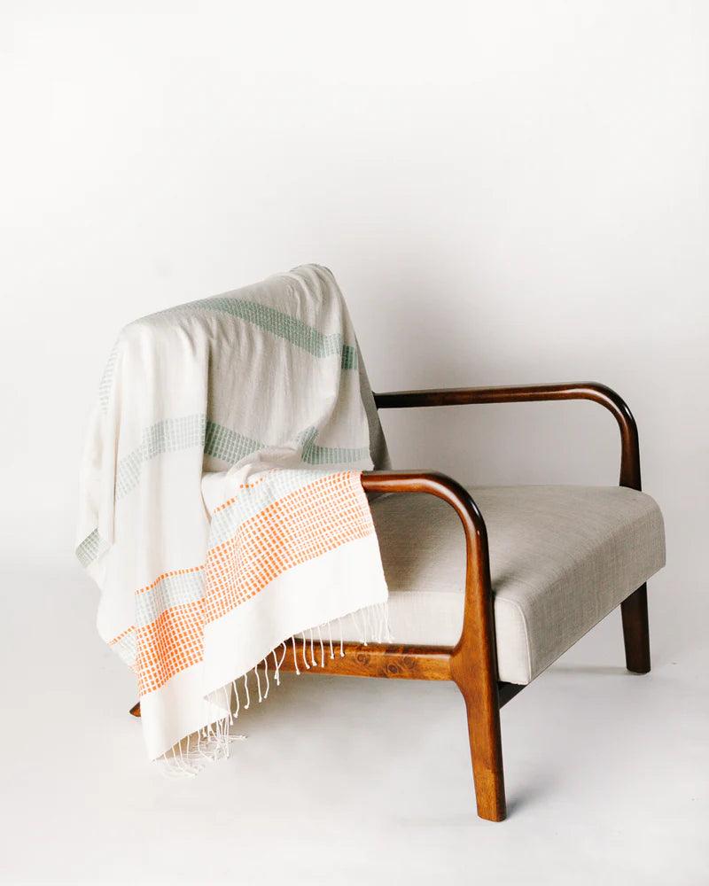 Camden Handwoven Cotton Throw Blanket - Life In Alignment