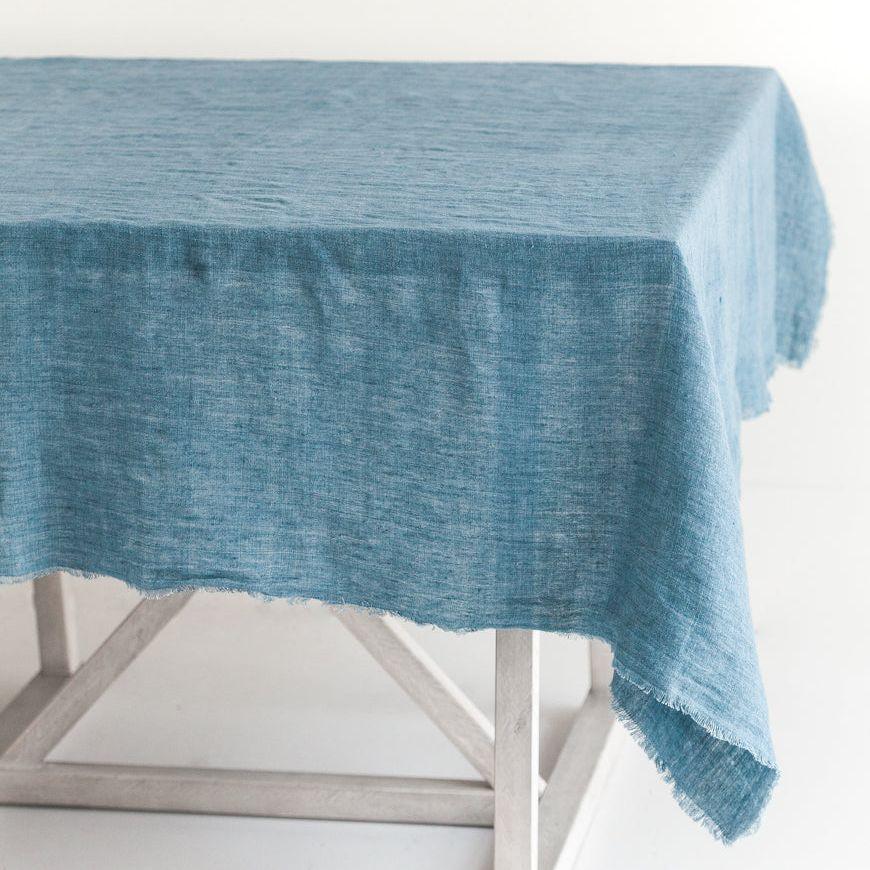 ethically sourced Stone Washed Linen Tablecloth Life In Alignment